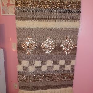 Bohemian Wall Hanging with Sequins